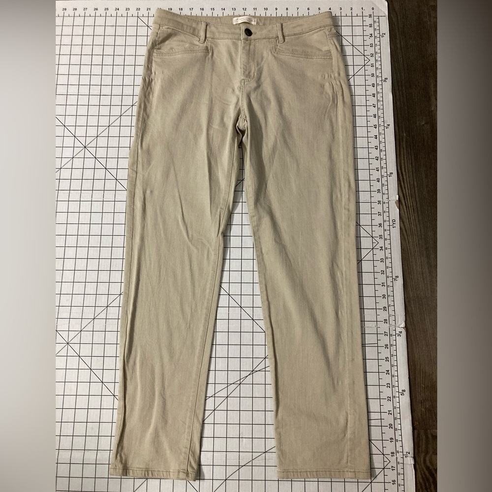 J.‎ Jill Denim Women’s Size 8 Tan Slim Boyfriend Straight Leg Jeans